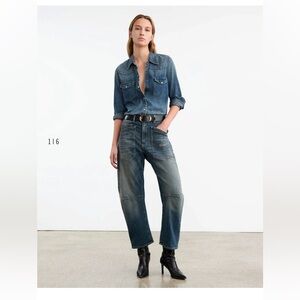 SHON Jean. Classic wash. Worn 3x. Like new!